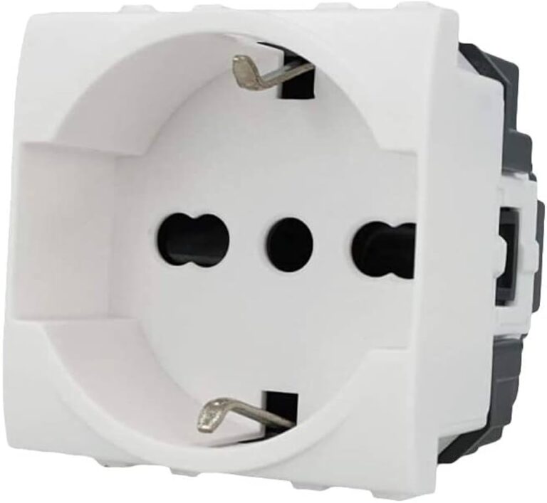 PRESA BIPASSO/SCHUKO 10/16A Bianca 30019
