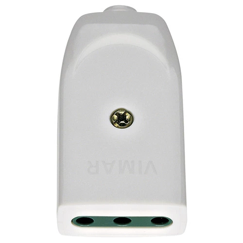PRESA MOBILE 2 PRESE+T 10A Bianca