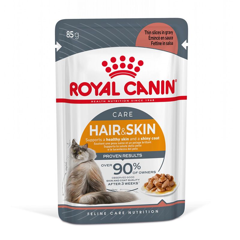 RC CAT HAIR%SKIN GRAVY gr 85 RC CAT HAIR%SKIN GRAVY gr 85
