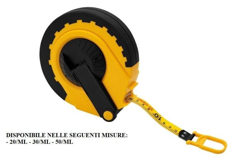 ROTELLA METRICA ABS GIALL. Art.305 30Mt