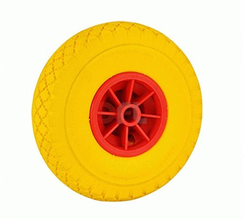RUOTA CARRELLO SOFT PU GIALLA 260x85 RUOTA CARRELLO SOFT PU GIALLA 260x85