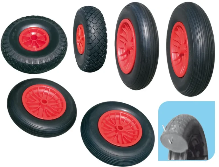 RUOTA CARRIOLA SOFT 350x80 C/P