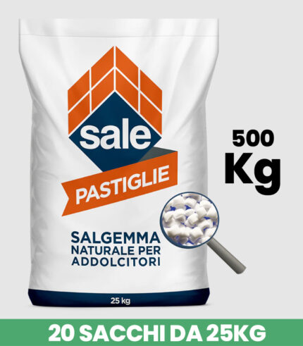 SALE PASTIGLIE DEPURATORE kg 25 italkali