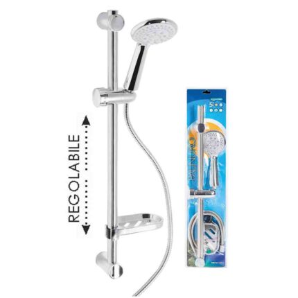 SALISCENDI ASTA CROMATA Mod.AVORIO 5 G.