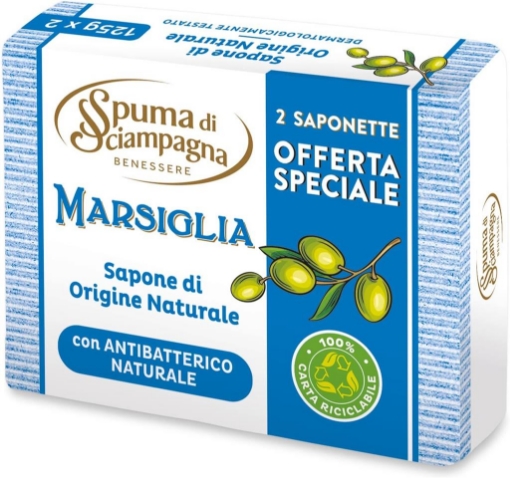 SAPONETTA SPUMA SCIAMPAGNA gr 125x2