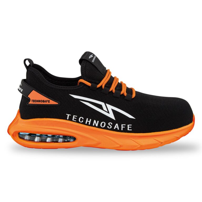 SCARPA BASSA NEON Orange Shock S1P Tg.44