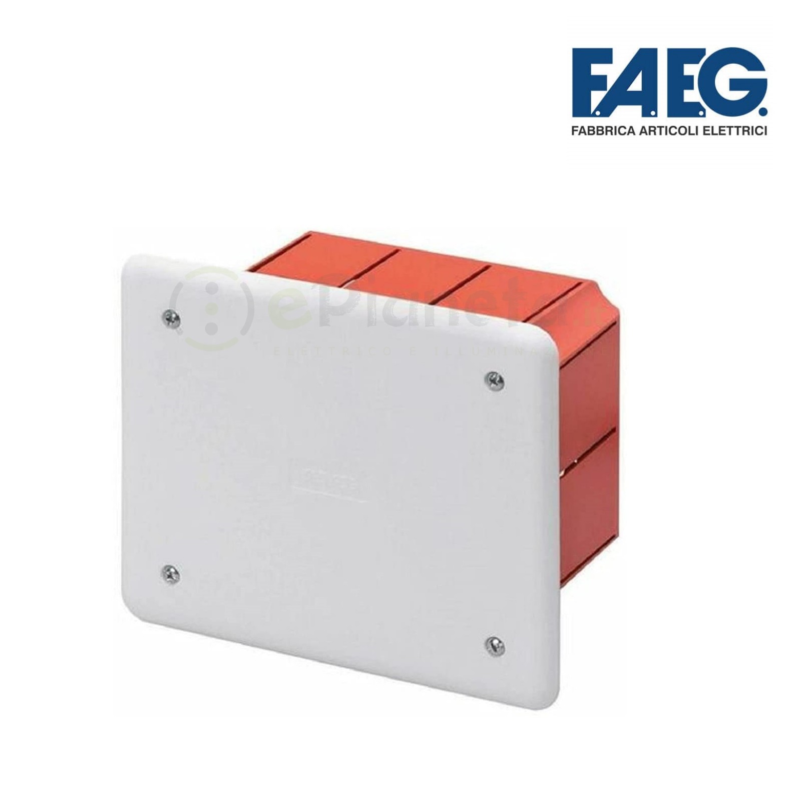 SCATOLA DERIVAZIONE INCASSO mm 92x92x45 SCATOLA DERIVAZIONE INCASSO mm 92x92x45