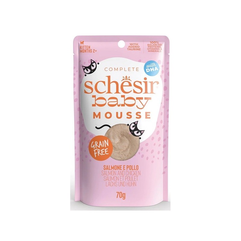 SCHESIR BABY gr 70 Pollo/Salmone SCHESIR BABY gr 70 Pollo/Salmone