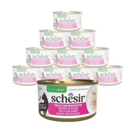 SCHESIR CAT gr 70 Pollo/Prosciutto Jelly