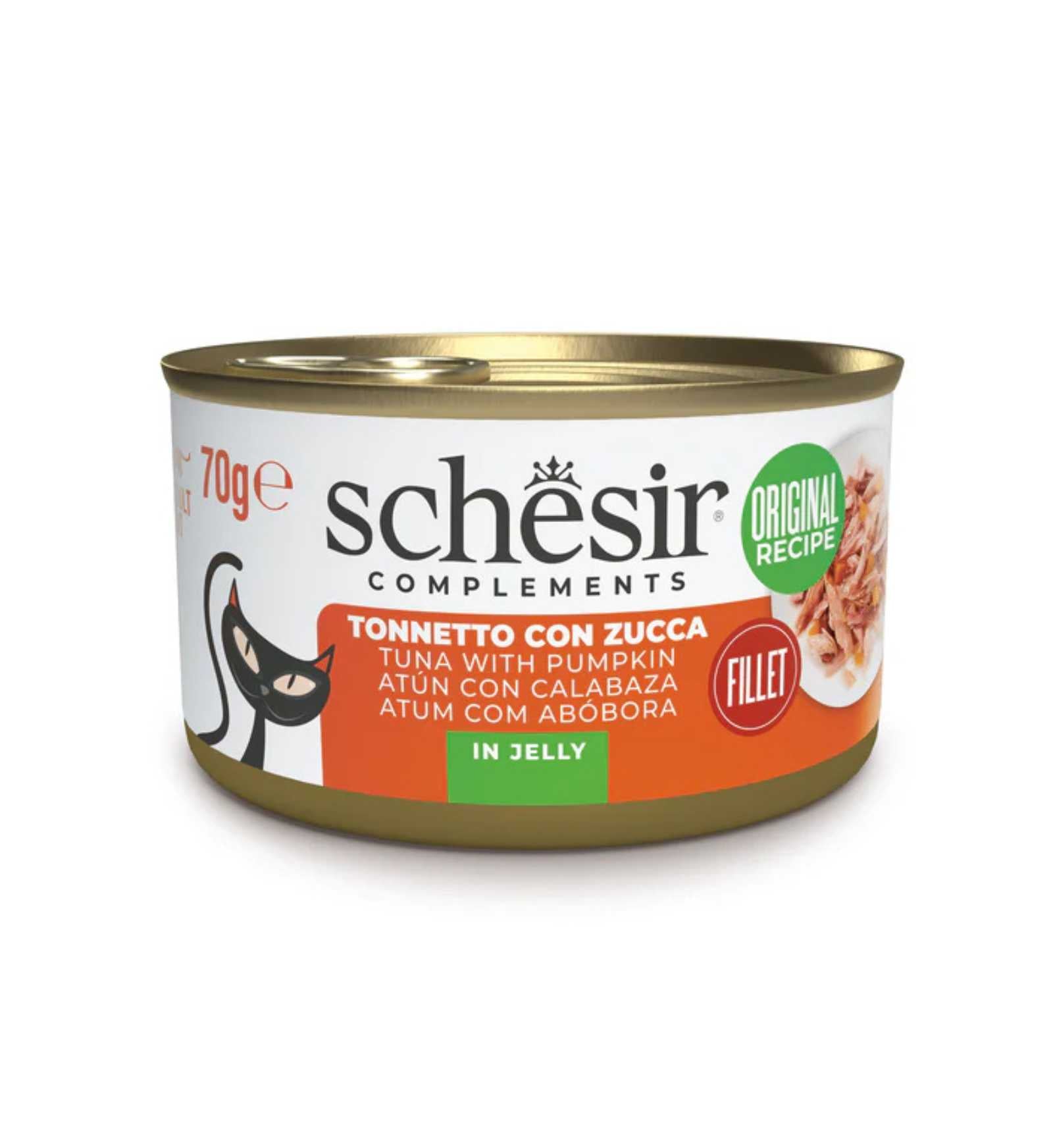SCHESIR CAT gr 70 Tonno/Zucca Jelly SCHESIR CAT gr 70 Tonno/Zucca Jelly