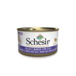 SCHESIR CAT gr 85 Pollo/Manzo/Riso Nat.
