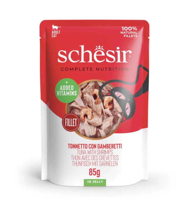 SCHESIR CAT gr 85 Tonno/Gamberetti Jelly