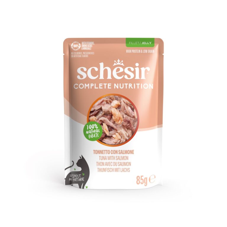SCHESIR CAT gr 85 Tonno/Salmone Jelly