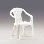 SEDIA GIARDINO RATAK 56x56x79 Bianca