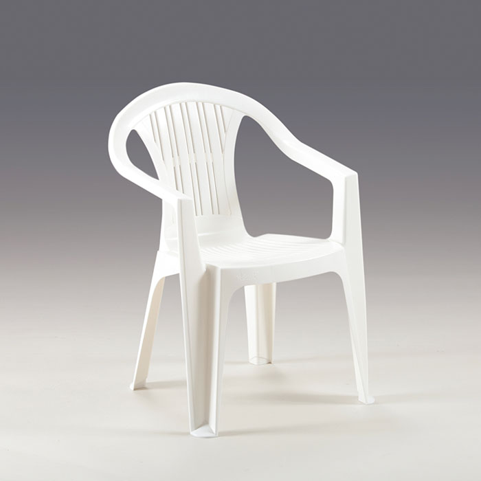 SEDIA GIARDINO RATAK 56x56x79 Bianca