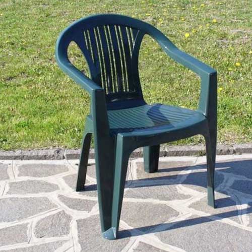 SEDIA GIARDINO RATAK 56x56x79 Verde