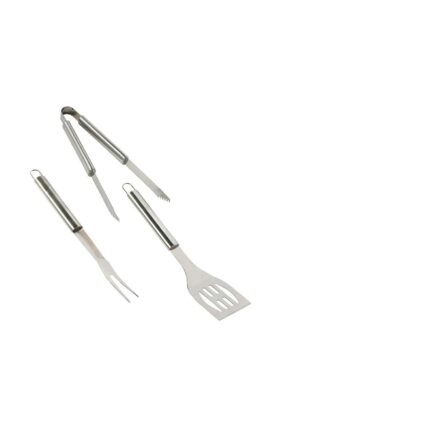 SET POSATE BARBECUE Pz.3 Acciaio Inox
