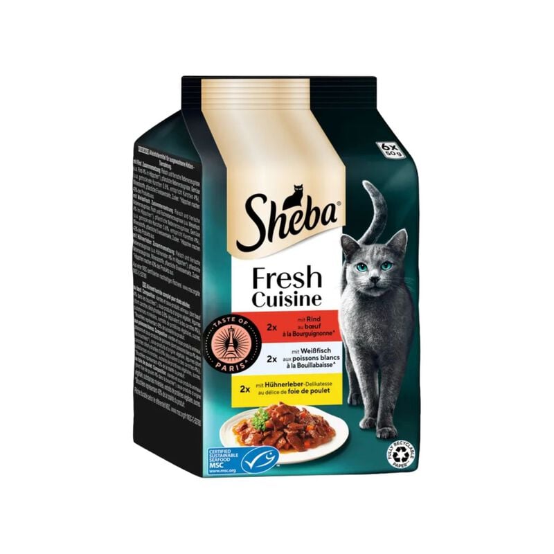 SHEBA DDJ gr 50x6 Del.Gou.Taste Paris SHEBA DDJ gr 50x6 Del.Gou.Taste Paris