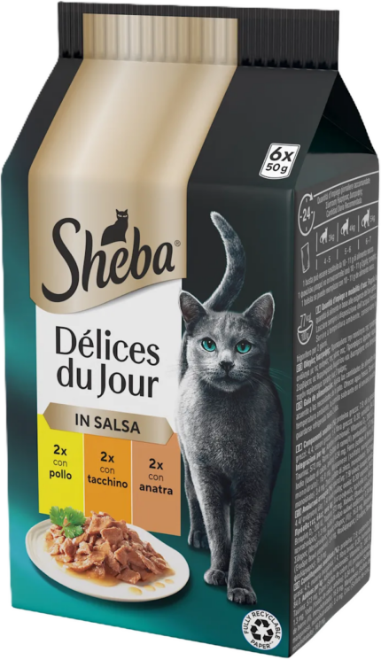 SHEBA DDJ gr 50x6 Pollo/Tacchino/Anatra