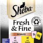 SHEBA DDJ gr 50x6 Salmone/Tacchino Salsa