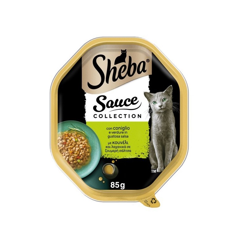 SHEBA gr 85 C. SALSA Coniglio/Verdura SHEBA gr 85 C. SALSA Coniglio/Verdura
