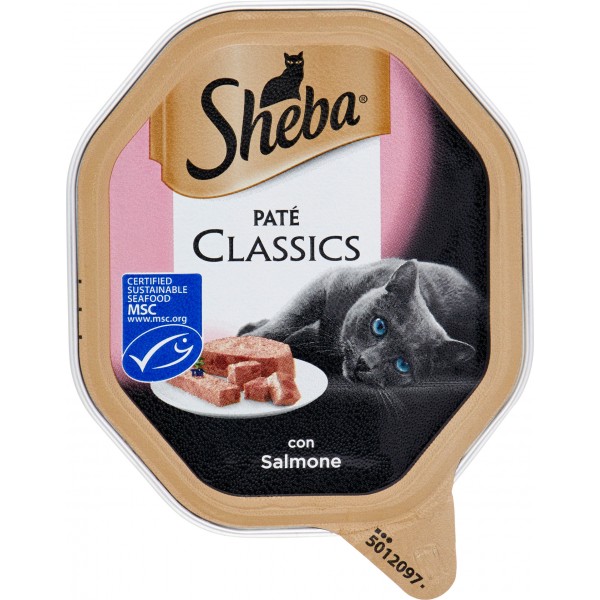 SHEBA gr 85 PATE' Salmone SHEBA gr 85 PATE' Salmone