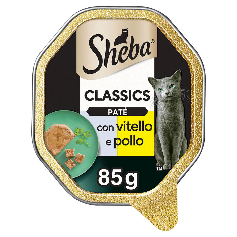 SHEBA gr 85 PATE' Vitello/Pollo SHEBA gr 85 PATE' Vitello/Pollo