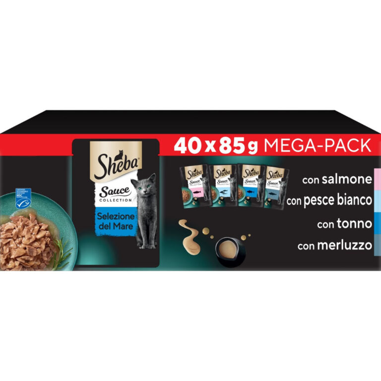 SHEBA MULTIPACK gr 85x40 Sel.Mare Gel.