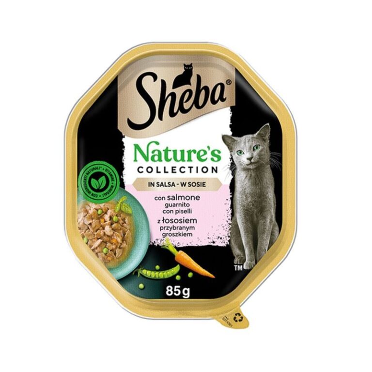 SHEBA NATURE'S SALMONE PISELLI Gr 85
