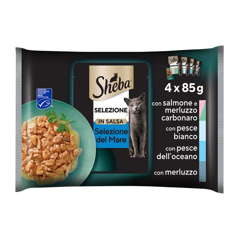 SHEBA NC gr 85x4 Selez.Mare Salsa SHEBA NC gr 85x4 Selez.Mare Salsa