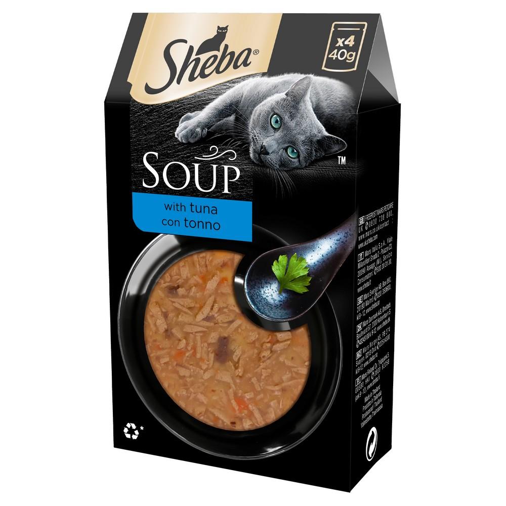 SHEBA SOUPE gr 40x4 Tonno SHEBA SOUPE gr 40x4 Tonno