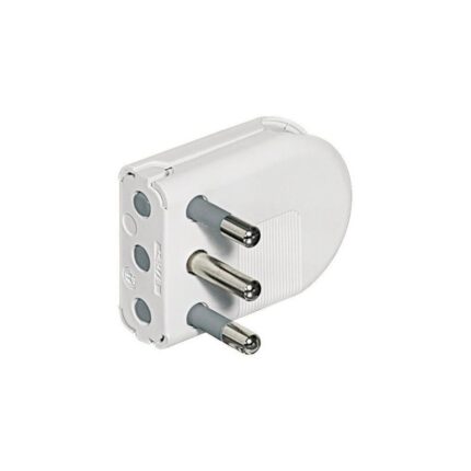 SPINA 2P+T SALVASPAZIO 16A Bianco -Cfg-