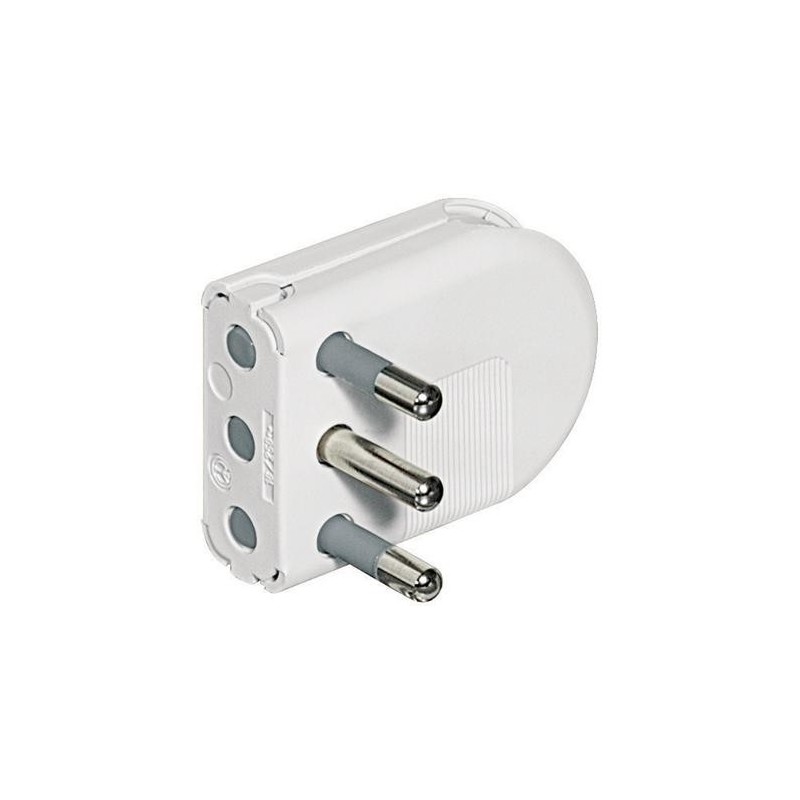 SPINA 2P+T SALVASPAZIO 16A Bianco -Cfg- SPINA 2P+T SALVASPAZIO 16A Bianco -Cfg-