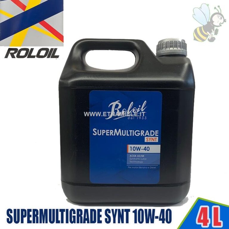 SUPERMULTIGRADE SYNT. 10W-40 Lt 4