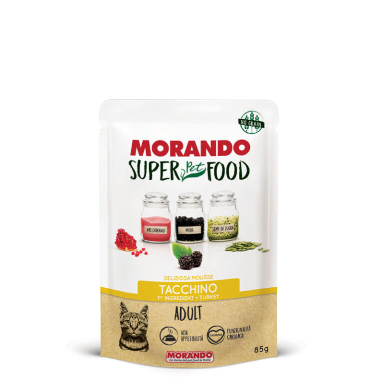 SUPERPetFOOD GATTO MOUSSE gr 85 Tacchino