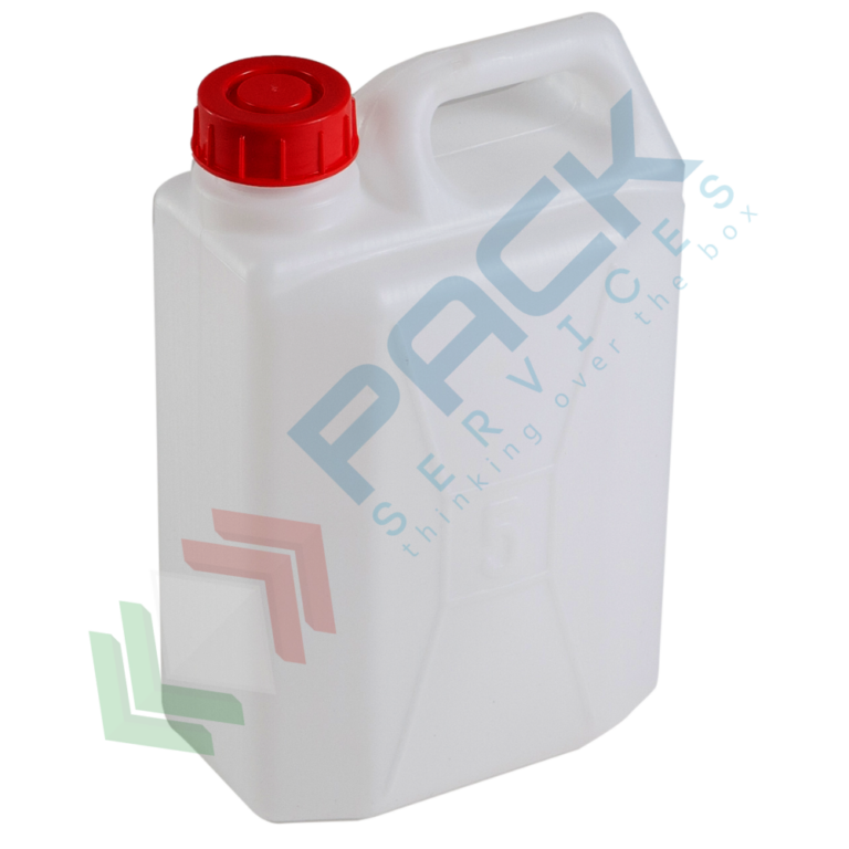 TANICA PLASTICA Lt  5 c/Tappo