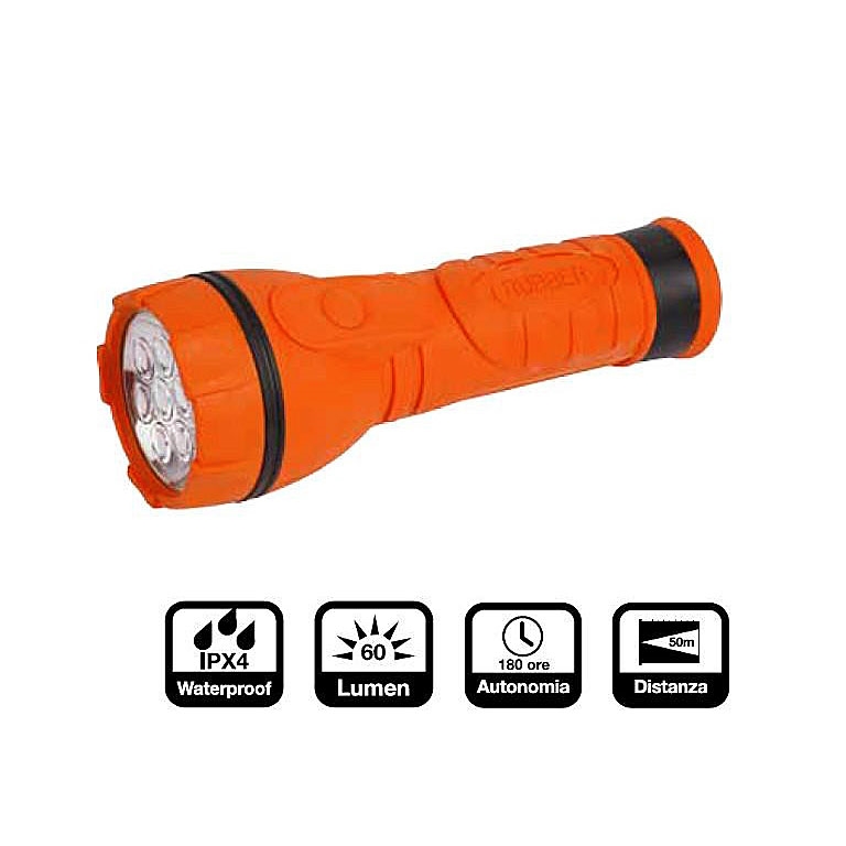 TORCIA In GOMMA RUBBER LED 7 -Cfg- TORCIA In GOMMA RUBBER LED 7 -Cfg-