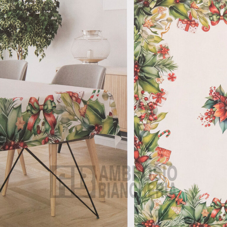 TOVAGLIA XMAS TIFFANY x12 cm 140x240