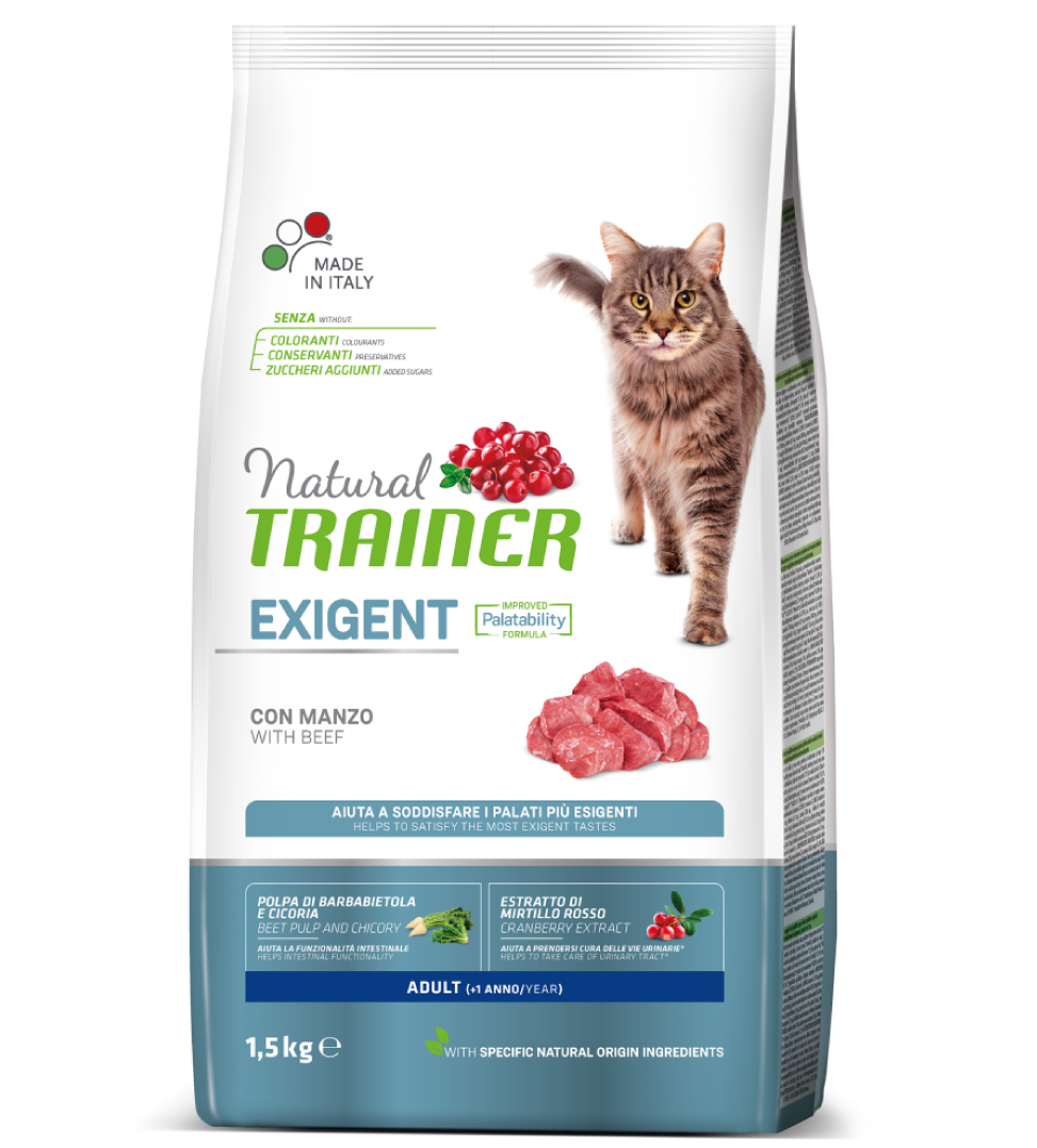 TRAINER NAT. CAT EXIGENT kg 1.5 TRAINER NAT. CAT EXIGENT kg 1.5