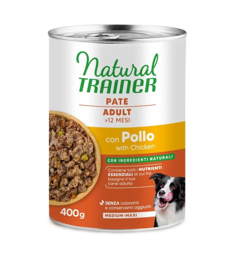 TRAINER NAT. DOG P&J Patè gr 400 Pollo