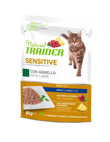 TRAINER NAT.SENSITIVE CAT gr 85