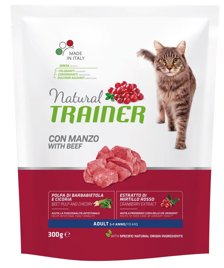 TRAINER NATURAL CAT gr 300 Manzo TRAINER NATURAL CAT gr 300 Manzo
