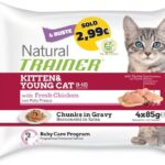 TRAINER NATURAL CAT gr 85x4 Pollo