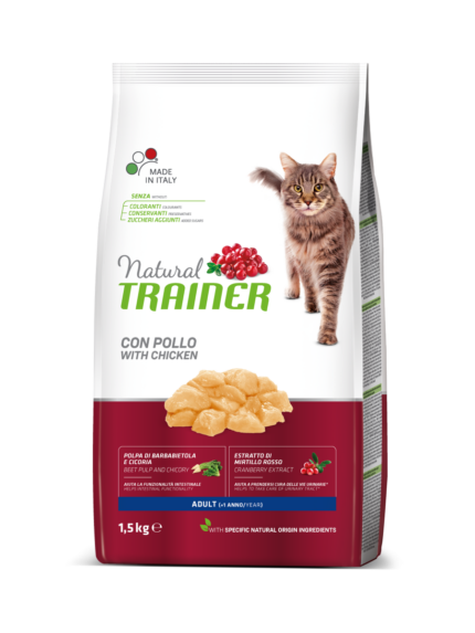 TRAINER NATURAL CAT kg 1.5 Pollo