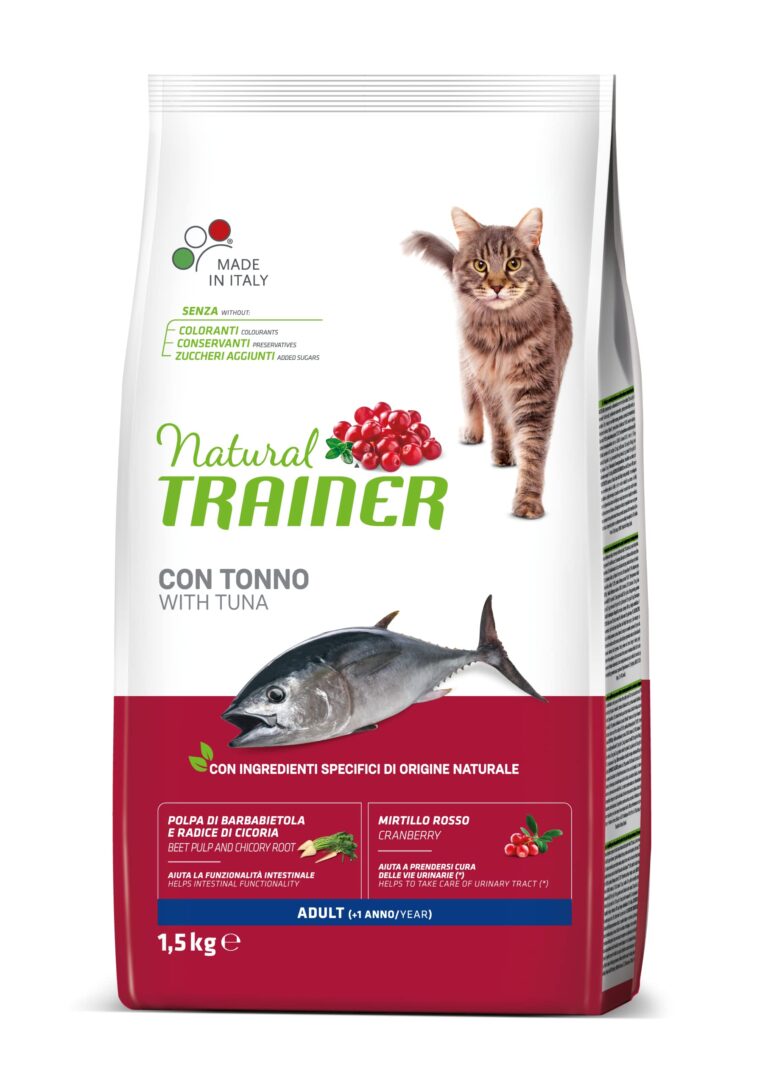 TRAINER NATURAL CAT kg 1.5 Tonno