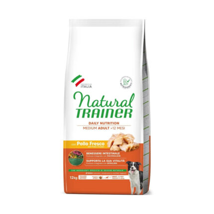 TRAINER NATURAL MEDIUM kg 12 Pollo Flash