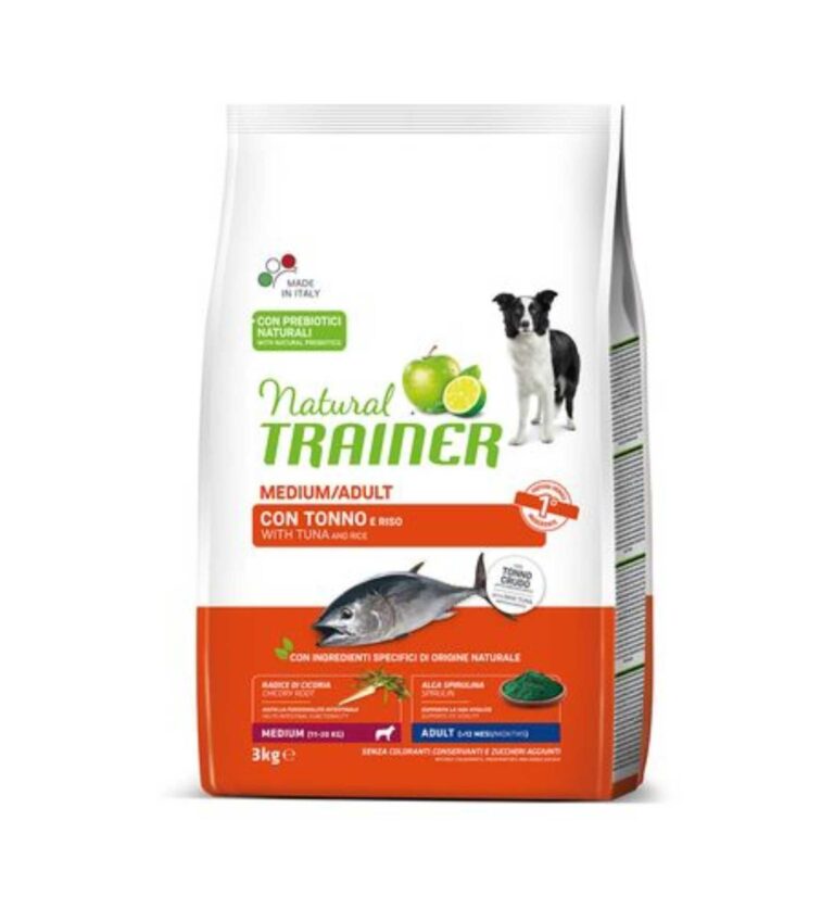 TRAINER NATURAL MEDIUM kg 3 Pesce Flash