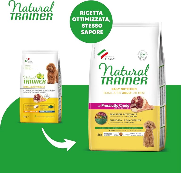 TRAINER NATURAL SMALL&TOY kg 2 Ham.