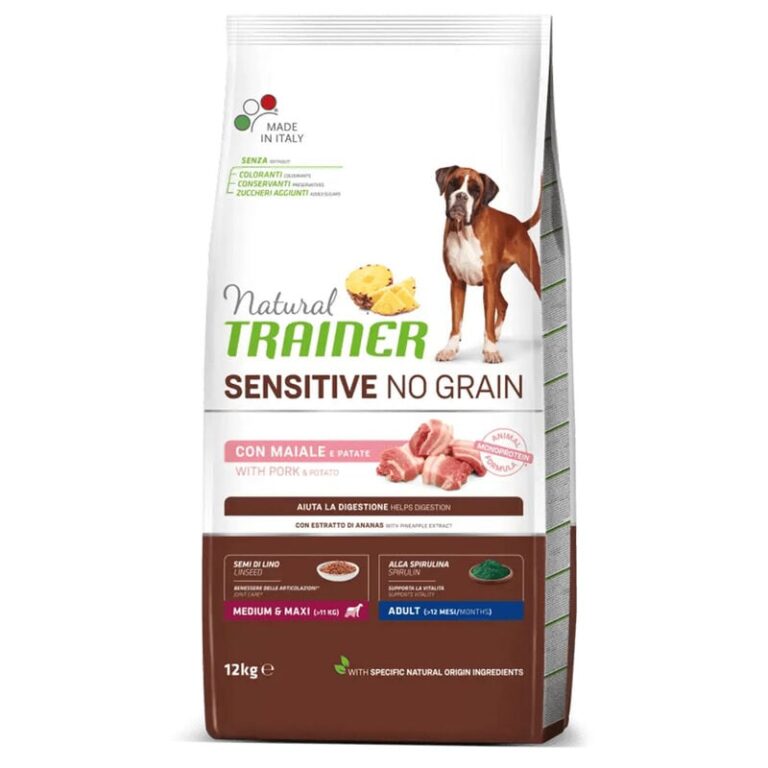 TRAINER SENS.NG DOG M/M kg 12 Pork Flash