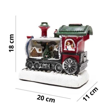 TRENO+RENNA CERAMICA 11X7X18CM